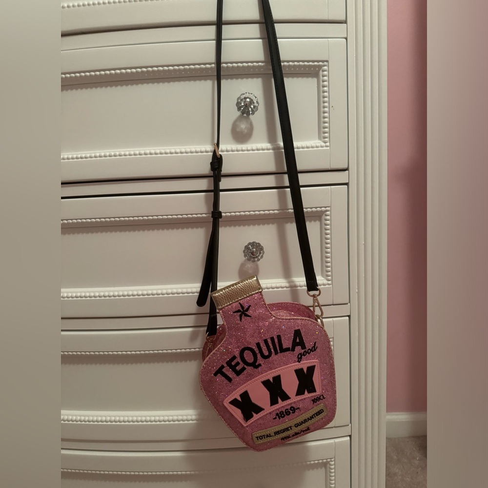 Tequila off the shoulder purse